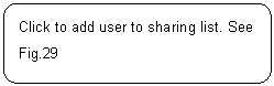 ꨤx: Click to add user to sharing list. See Fig.29
